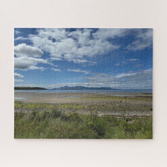 Puzzle Ettrick Bay sur l'île de Bute Scotland sur une (Horizontal)
