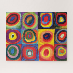 Puzzle Étude de couleur par Wassily Kandinsky