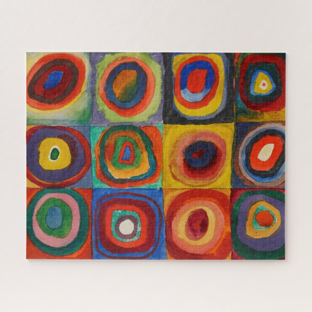 Puzzle Étude de couleur par Wassily Kandinsky (Horizontal)