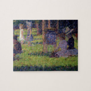 Puzzle Étude de Georges Pierre Seurat   pendant 'un