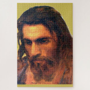 Puzzle Etude de tête de Jésus-Christ avant 1872 par I. Kr