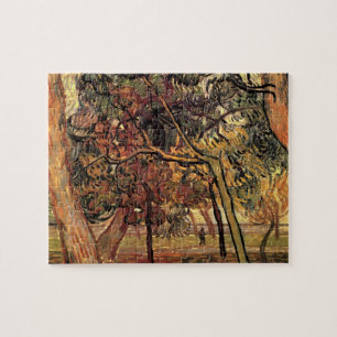 Puzzle Étude des pins par Vincent van Gogh