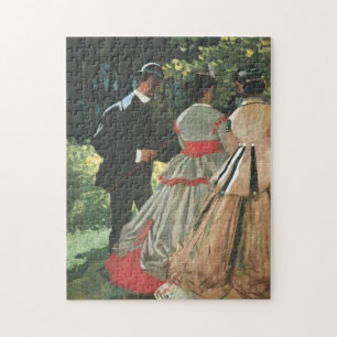 Puzzle Étude Le é jeuner sur l'herbe Monet Beaux-Arts