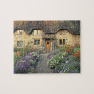 Puzzle Europe, Angleterre, Chippenham. Lumière tôt le mat
