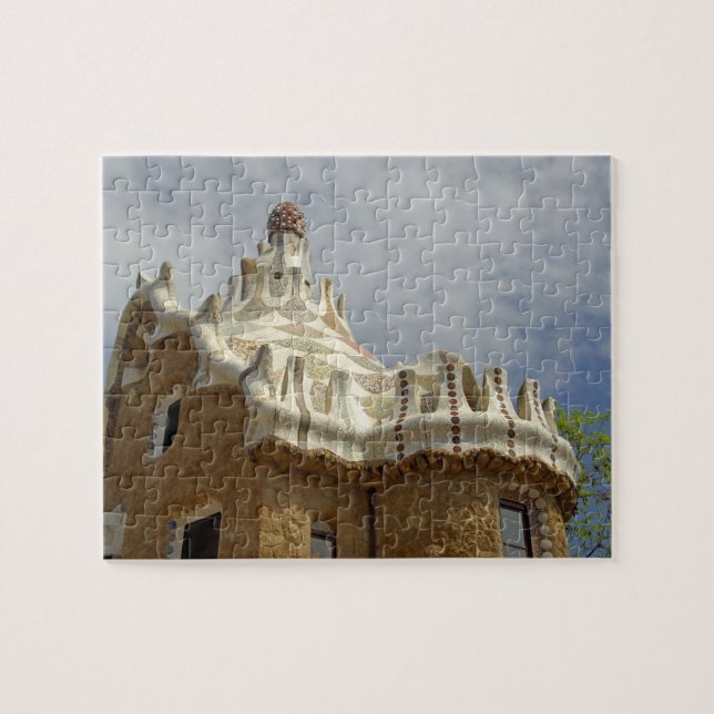 Puzzle Europe, Espagne, Catalogne, Barcelone. Park Guell, (Horizontal)