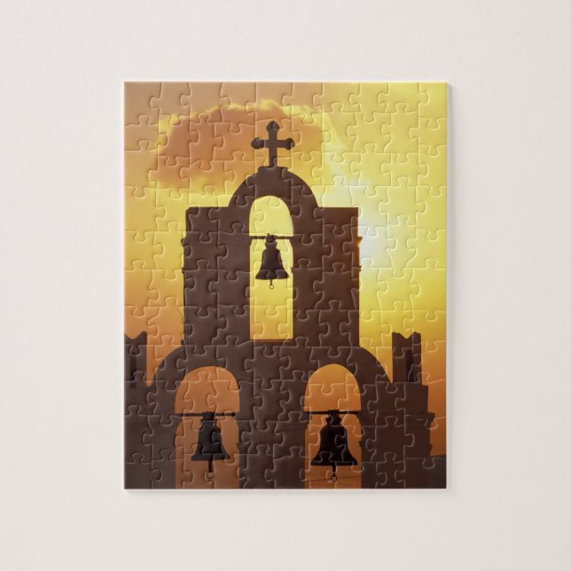 Puzzle Europe, Grèce, îles des Cyclades, Santorin, (Vertical)
