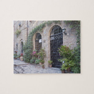 Puzzle Europe, Italie, Ombrie, Civita, Maison traditionne