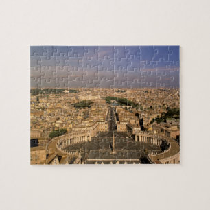 Puzzle Europe, Italie, Rome, Vatican. Vue depuis St.