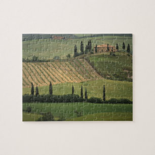 Puzzle Europe, Italie, Toscane, Val d'Orcia, Toscan