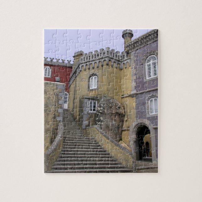 Puzzle Europe, Portugal, Sintra. Le Pena National 2 (Vertical)