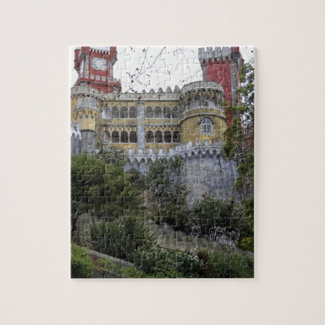 Puzzle Europe, Portugal, Sintra. Le Pena National 3 (Vertical)