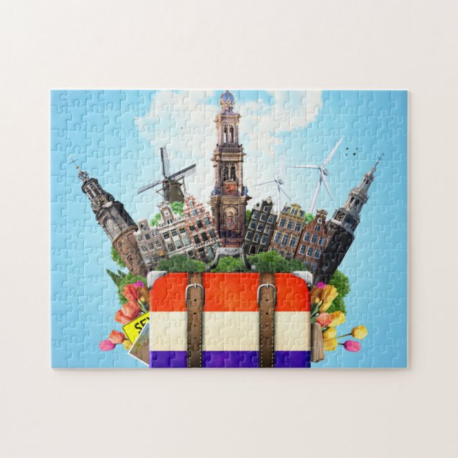 Puzzle Europe Travel (Horizontal)