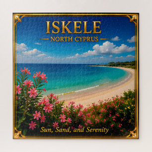 Puzzle Évasion de plage d'Iskele Chypre du Nord Mémoire