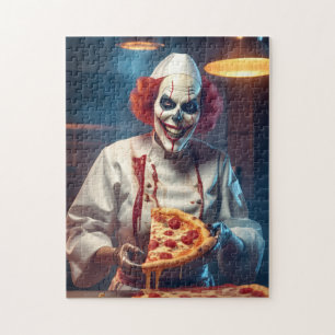 Puzzle Evil Chef Clown Melsion Pizza Scary Skeleton Cadea