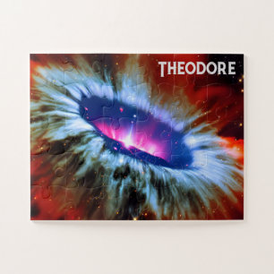 Puzzle Exploration de l'espace cosmique Phénomène rouge p