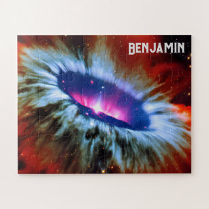 Puzzle Exploration spatiale cosmique Phénomène bleu et vi