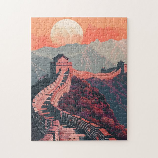Puzzle Explorez Pièce de pièce par pièce d'un monument em (Vertical)