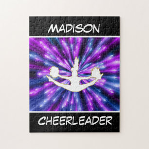 Puzzle Explosion pom-pom girl violet et bleue