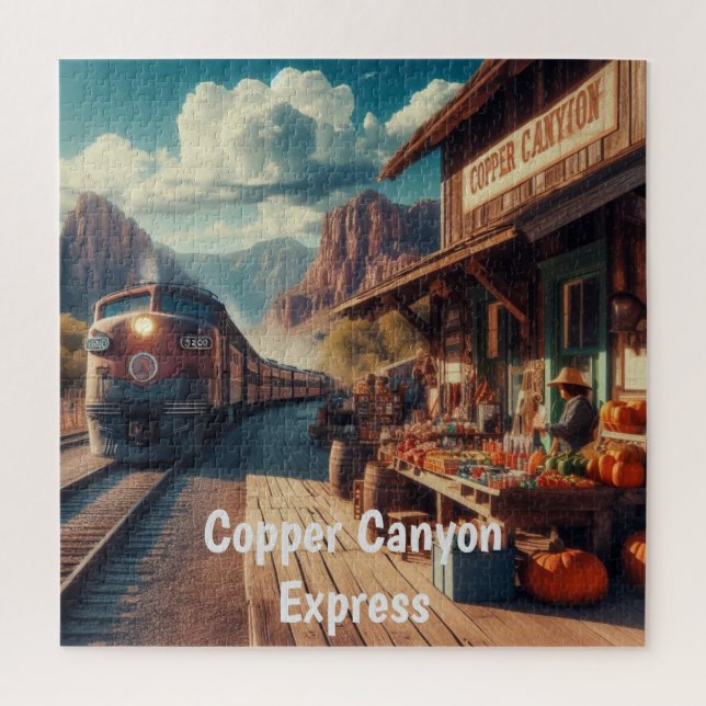 Puzzle Express de canyon de cuivre (Vertical)