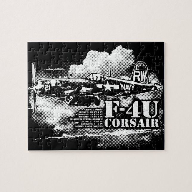 PUZZLE F4U CORSAIR (Horizontal)