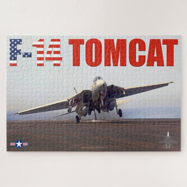 Puzzle F-14 TOMCAT (20 x 30 POUCES) (Horizontal)