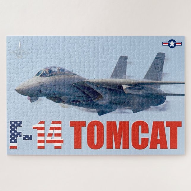 Puzzle F-14 TOMCAT (20 x 30 POUCES) (Horizontal)