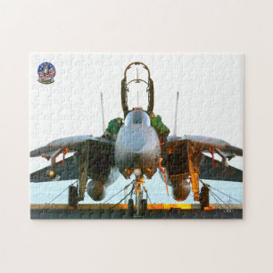 Puzzle F-14 TOMCAT "FLIGHTDECK" (11x14 pouces)