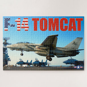 Puzzle F-14 TOMCAT "HOOK DOWN" (20x30 pouces)