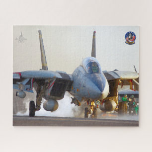 Puzzle F-14 TOMCAT "LANCEMENT" (16x20 pouces)