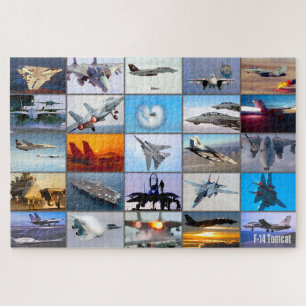 Puzzle F-14 TOMCAT "MONTAGE" (20x30 pouces)
