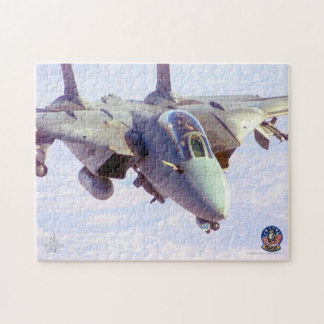 Puzzle F-14 TOMCAT "REFUEL" (11x14 pouces) (Horizontal)