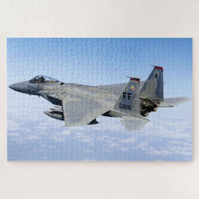 Puzzle F-15C durant l'opération Noble Eagle Patrol 2007 (Horizontal)