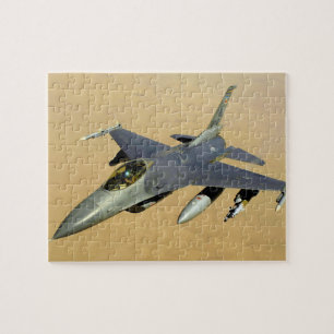 Puzzle F-16 Avion de combat Falcon Block 40
