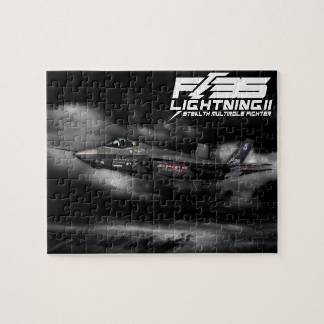 Puzzle F-35 foudre II (Horizontal)