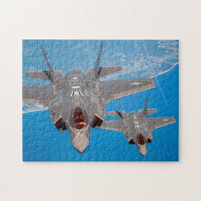 Puzzle F-35A ÉCLAIRAGE II (11x14 POUCES) (Horizontal)