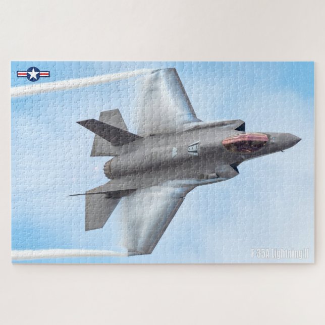 Puzzle F-35A LIGHTNING II (20 x 30 POUCES) (Horizontal)
