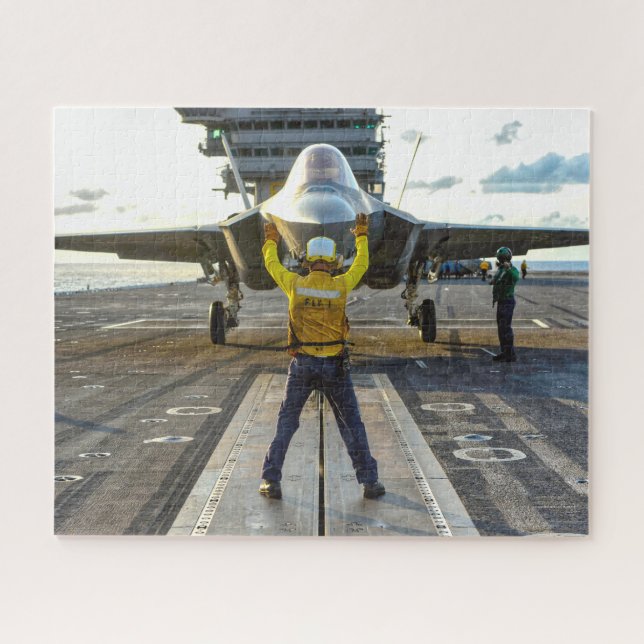 Puzzle F-35C LIGHTNING II (16 x 20 POUCES) (Horizontal)