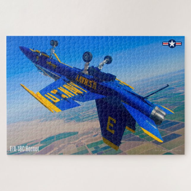 Puzzle F/A-18C HORNET (20 x 30 POUCES) (Horizontal)