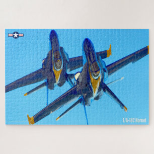 Puzzle F/A-18C HORNET (20 x 30 POUCES)