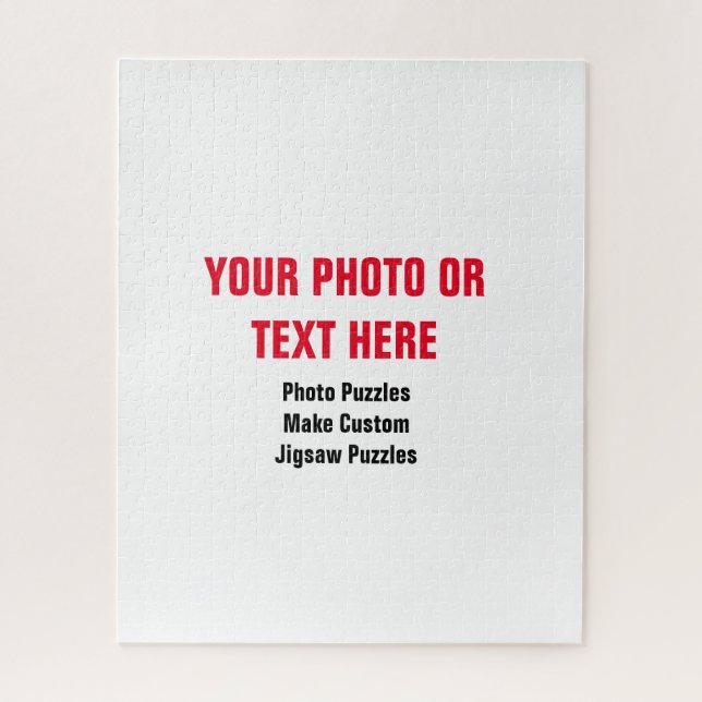 Puzzle Fabriqué En Amérique Photo Personnalisée Patriotiq (Vertical)