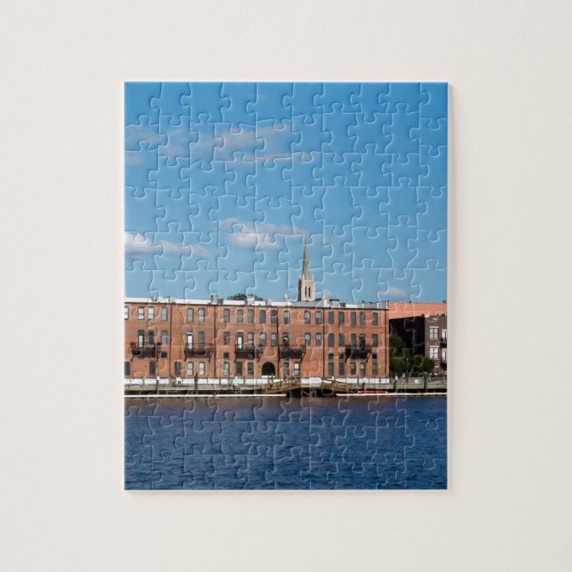 Puzzle Façade d'une rivière de Wilmington OR (Vertical)