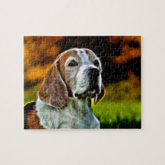 Puzzle Face beagle