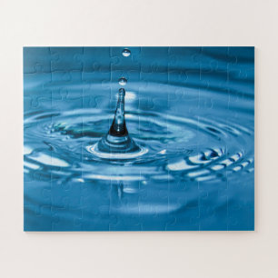 Puzzle face de gouttelette d'eau