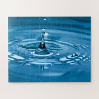 Puzzle face de gouttelette d'eau