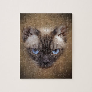 Puzzle Face du chat Devon Rex
