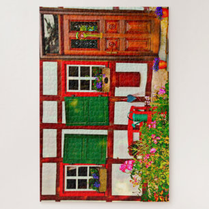 Puzzle Fachwerkhaus House Allemagne.
