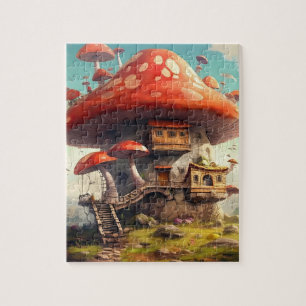 Puzzle Fairy House and Musroom Harmony Garden