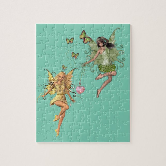 Puzzle Fairy queen cadeau (Vertical)