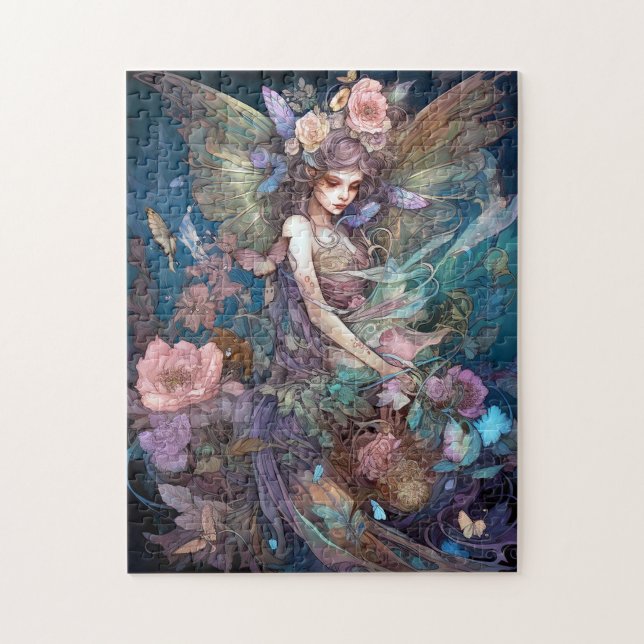 Puzzle Fairy Woman Imaginaire Art (Vertical)