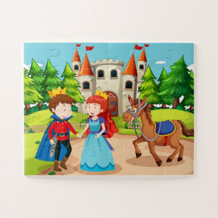 Puzzle Fairytale Prince et Princess Adventure